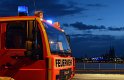 Einsatz BF Hoehenretter Koelner Seilbahn Hoehe Zoobruecke P2295